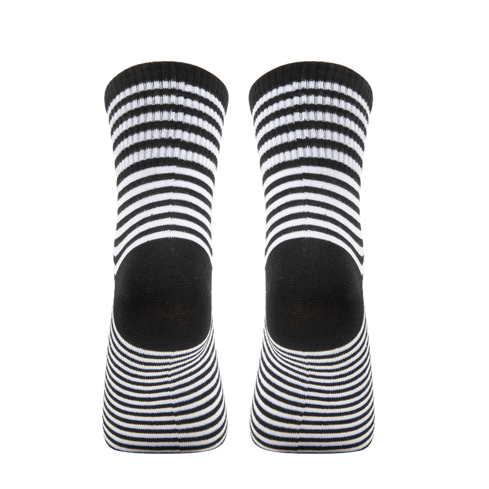 Women's Simple Style Stripe Polyester Stripe Crew Socks A Pair