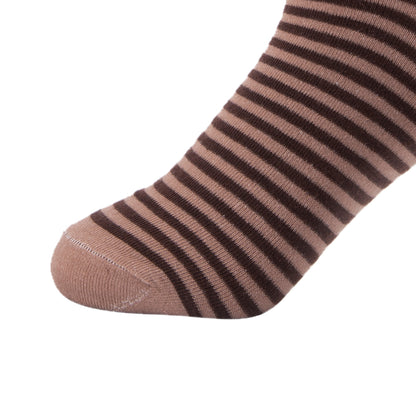 Women's Simple Style Stripe Polyester Stripe Crew Socks A Pair