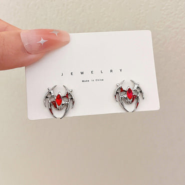 1 Pair Original Design Insect Enamel Plating Inlay Alloy Glass Ear Studs