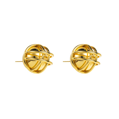 1 Pair Modern Style Simple Style Geometric Copper Ear Studs