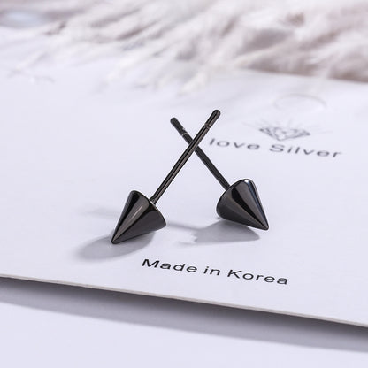 1 Pair Simple Style Geometric Plating Copper Ear Studs