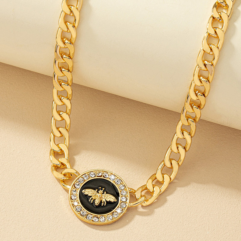 Hip-hop Punk Cool Style Bee Alloy Wholesale Choker