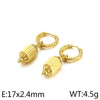 1 Pair Simple Style Lantern Plating Stainless Steel 18k Gold Plated Drop Earrings