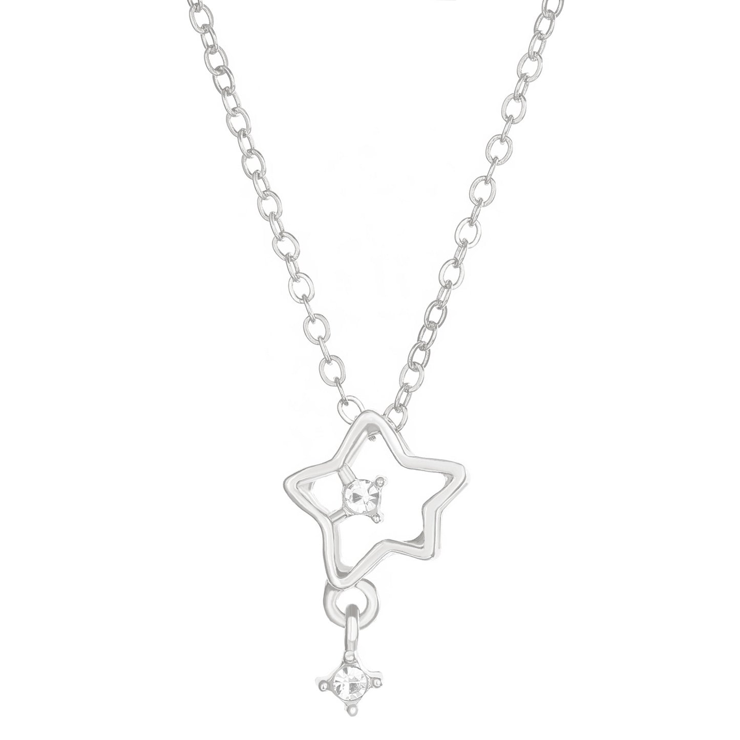 Sweet Star Moon Alloy Women's Pendant Necklace