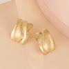 1 Pair Simple Style Classic Style Solid Color Stainless Steel Ear Studs