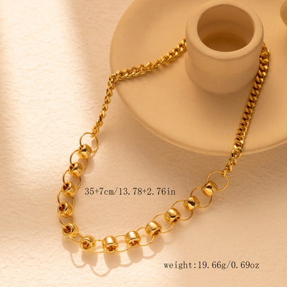 Cute Sweet Simple Style Round Alloy Wholesale Necklace