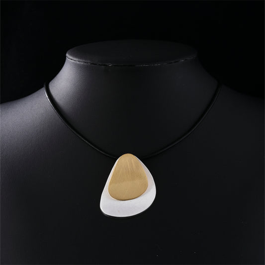 Elegant Exaggerated Geometric Alloy Plating Women's Necklace