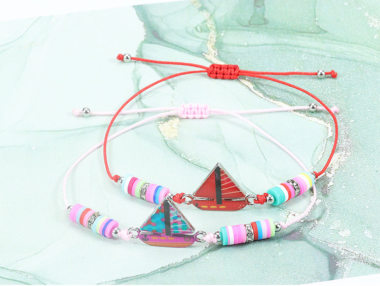 Simple Style Rhombus Alloy Women's Bracelets