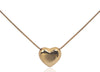 Simple Style Heart Shape Copper Plating 18k Gold Plated Pendant Necklace