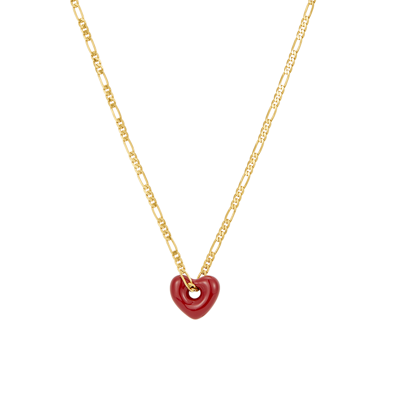 Copper Elegant Heart Shape Necklace