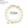 Simple Style Classic Style Round Square Stainless Steel Plating 18k Gold Plated Bracelets