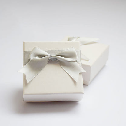 Simple Style Solid Color Paper Jewelry Boxes