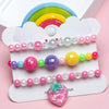 Cute Sweet Fruit Arylic Plastic Resin Beaded Girl's Bracelets