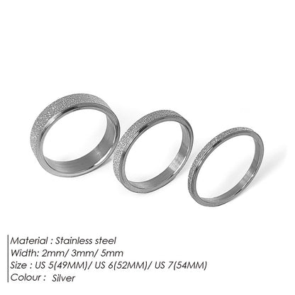 Fashion 316l Titanium Steel Ring New 14k Gold-plated Ring Simple Jewelry Wholesale