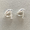 1 Pair Simple Style Heart Shape Plating Copper Ear Studs