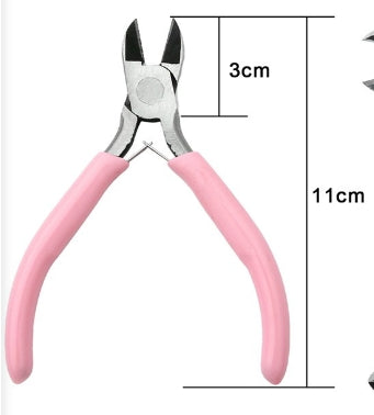 1 Piece Lady Solid Color Metal Pliers