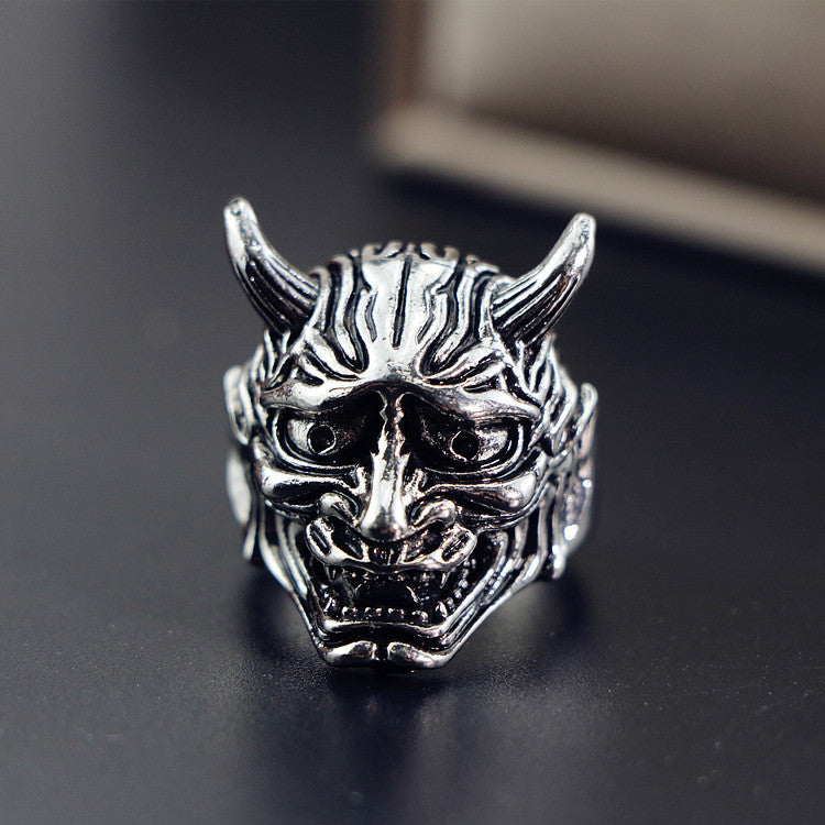 Hip-Hop Cool Style Animal Eye Rhombus Alloy Plating Unisex Rings