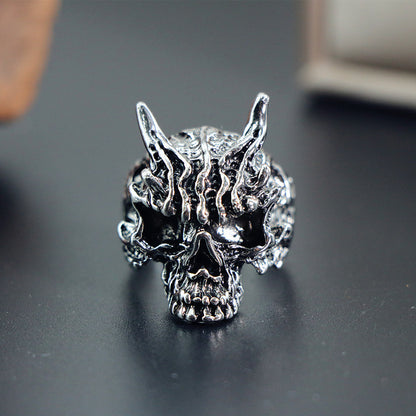 Hip-Hop Cool Style Animal Eye Rhombus Alloy Plating Unisex Rings