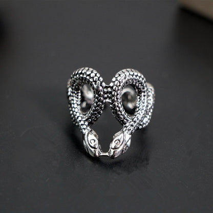 Hip-Hop Cool Style Animal Eye Rhombus Alloy Plating Unisex Rings