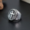 Hip-Hop Cool Style Animal Eye Rhombus Alloy Plating Unisex Rings