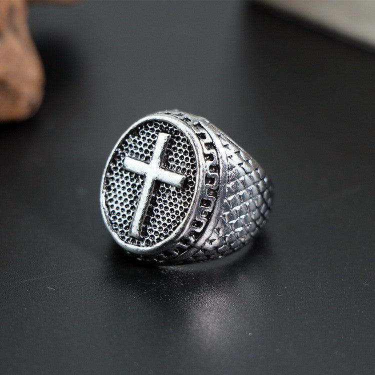 Hip-Hop Cool Style Animal Eye Rhombus Alloy Plating Unisex Rings