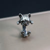 Hip-Hop Cool Style Animal Eye Rhombus Alloy Plating Unisex Rings