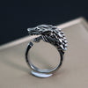 Hip-Hop Cool Style Animal Eye Rhombus Alloy Plating Unisex Rings