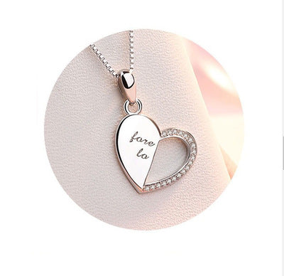 Simple Style Heart Shape Copper Plating Gold Plated Pendant Necklace