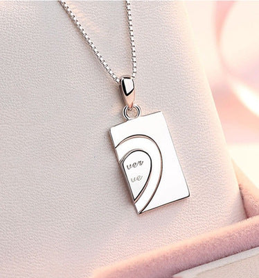 Simple Style Heart Shape Copper Plating Gold Plated Pendant Necklace