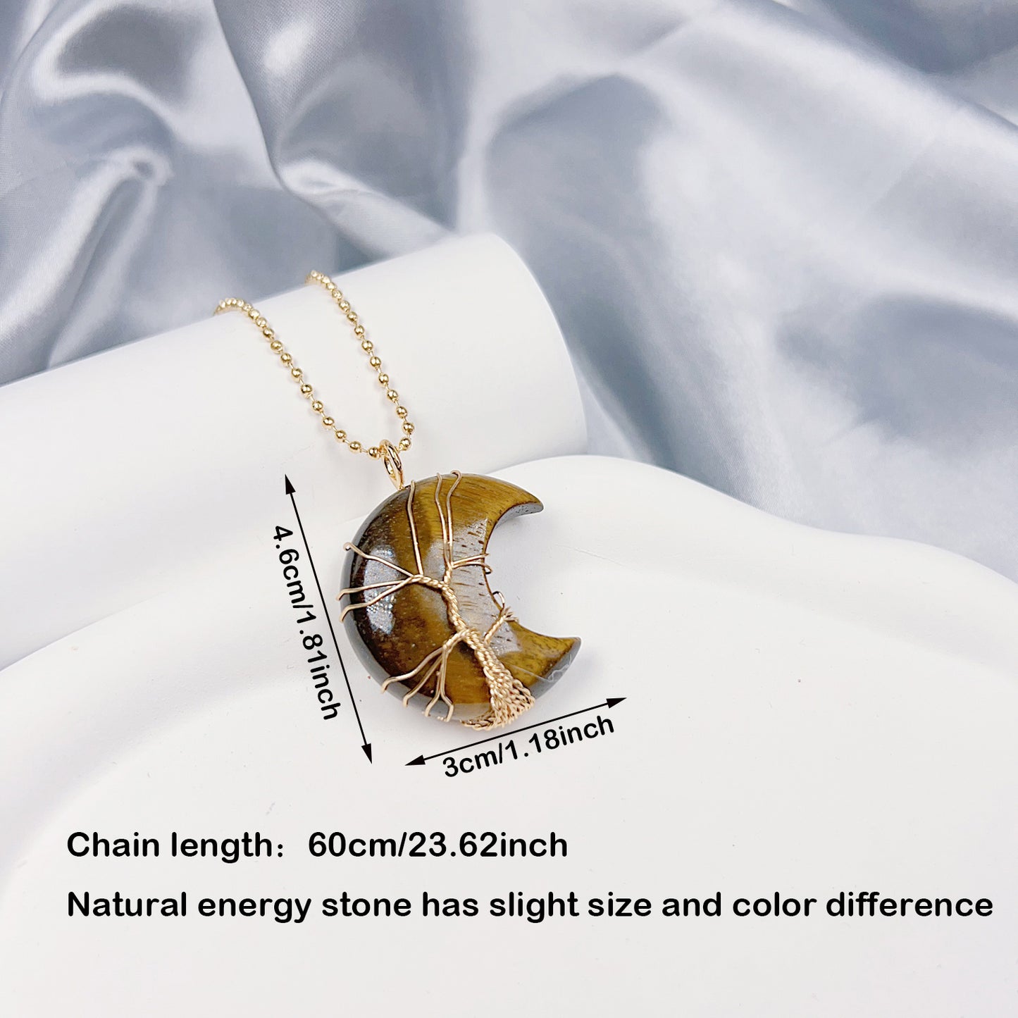 Ethnic Style Bohemian Geometric Natural Stone Plating Gold Plated Rhodium Plated Silver Plated Pendant Necklace