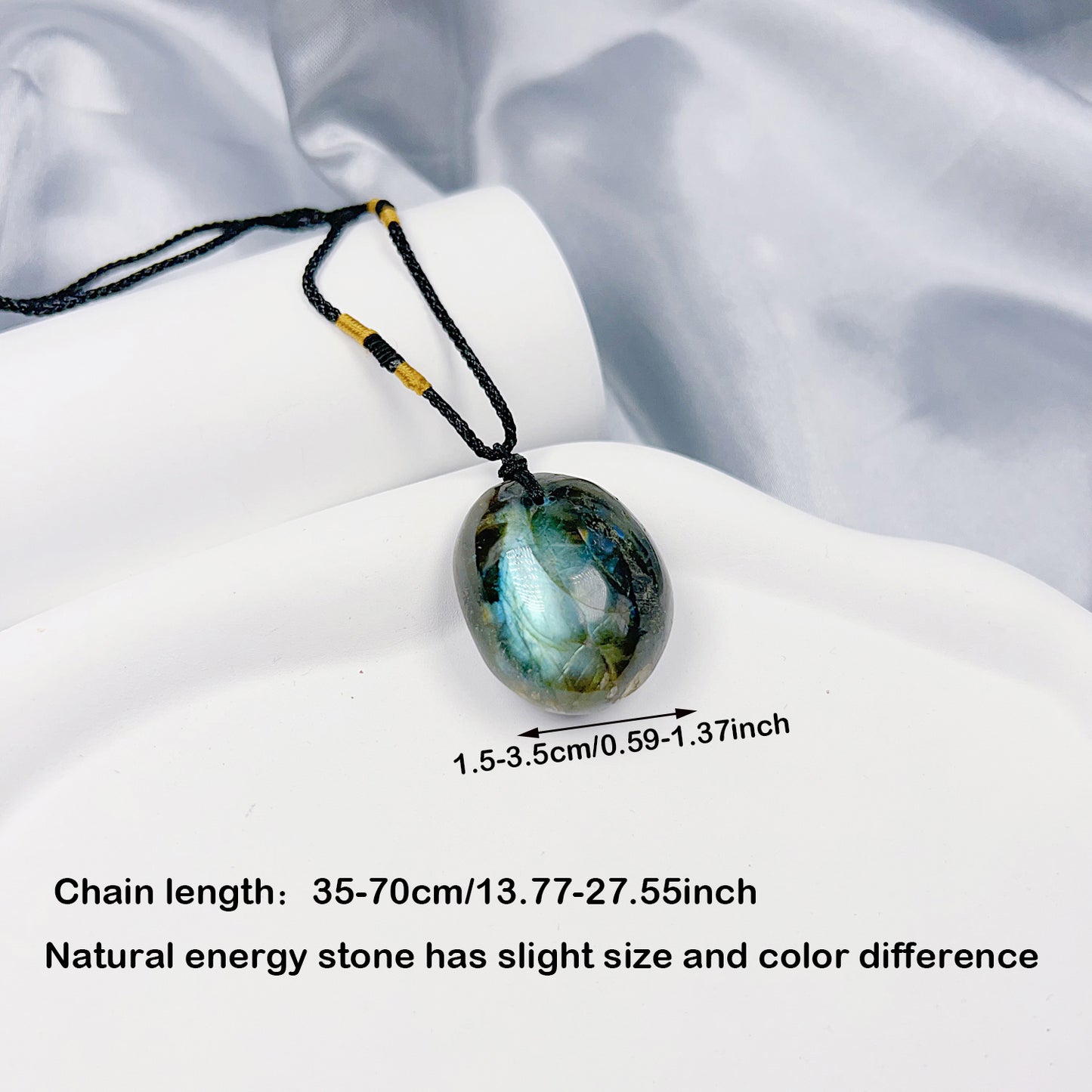 Ethnic Style Bohemian Geometric Natural Stone Plating Gold Plated Rhodium Plated Silver Plated Pendant Necklace