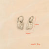 1 Pair Simple Style Irregular Plating Stainless Steel 18k Gold Plated Drop Earrings