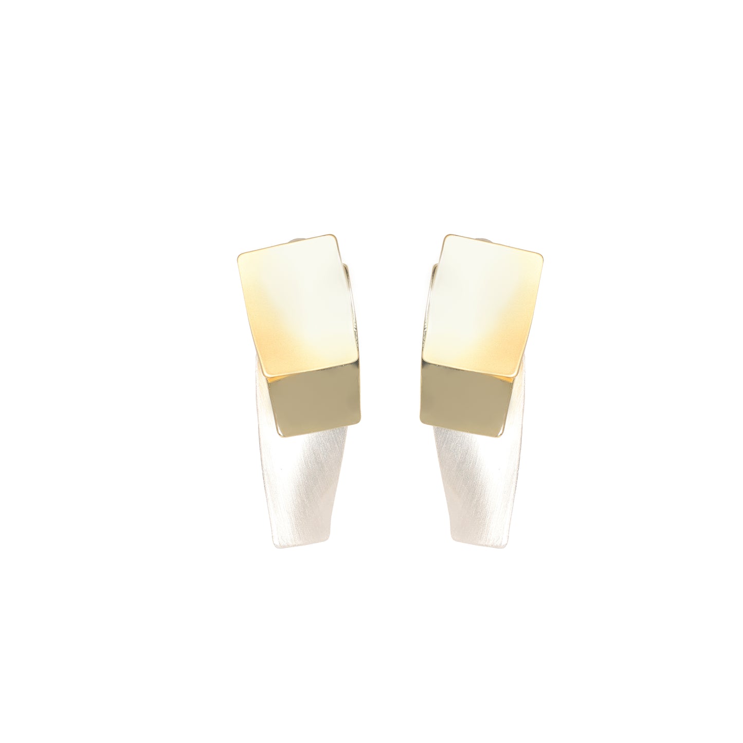 1 Pair Ig Style Simple Style Geometric Plating Copper Drop Earrings