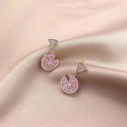 1 Pair Fashion Geometric Heart Shape Bow Knot Plating Inlay Alloy Artificial Pearls Rhinestones 14k Gold Plated Earrings