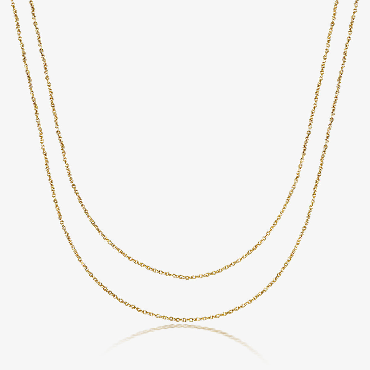 Ig Style Simple Style Solid Color Sterling Silver Plating 18k Gold Plated White Gold Plated Necklace