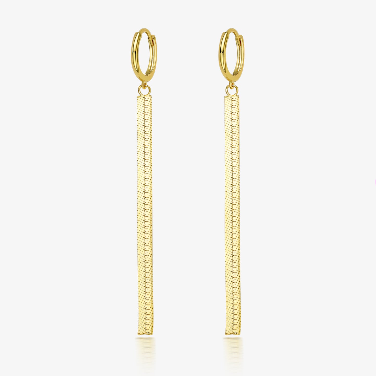 1 Pair Ig Style Elegant Tassel Plating Sterling Silver 18k Gold Plated White Gold Plated Drop Earrings