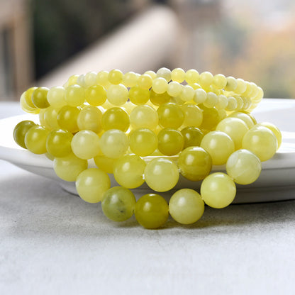 Casual Solid Color Artificial Gemstones Beaded Handmade Women's Bracelets