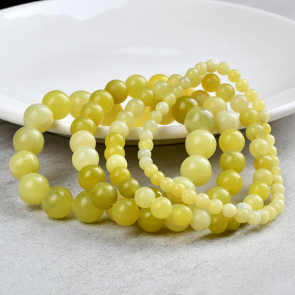 Casual Solid Color Artificial Gemstones Beaded Handmade Women's Bracelets