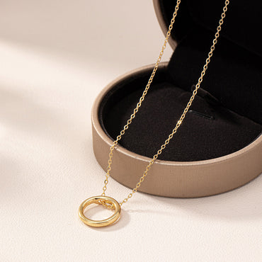 Sweet Heart Shape Alloy Inlay Artificial Diamond Women's Pendant Necklace
