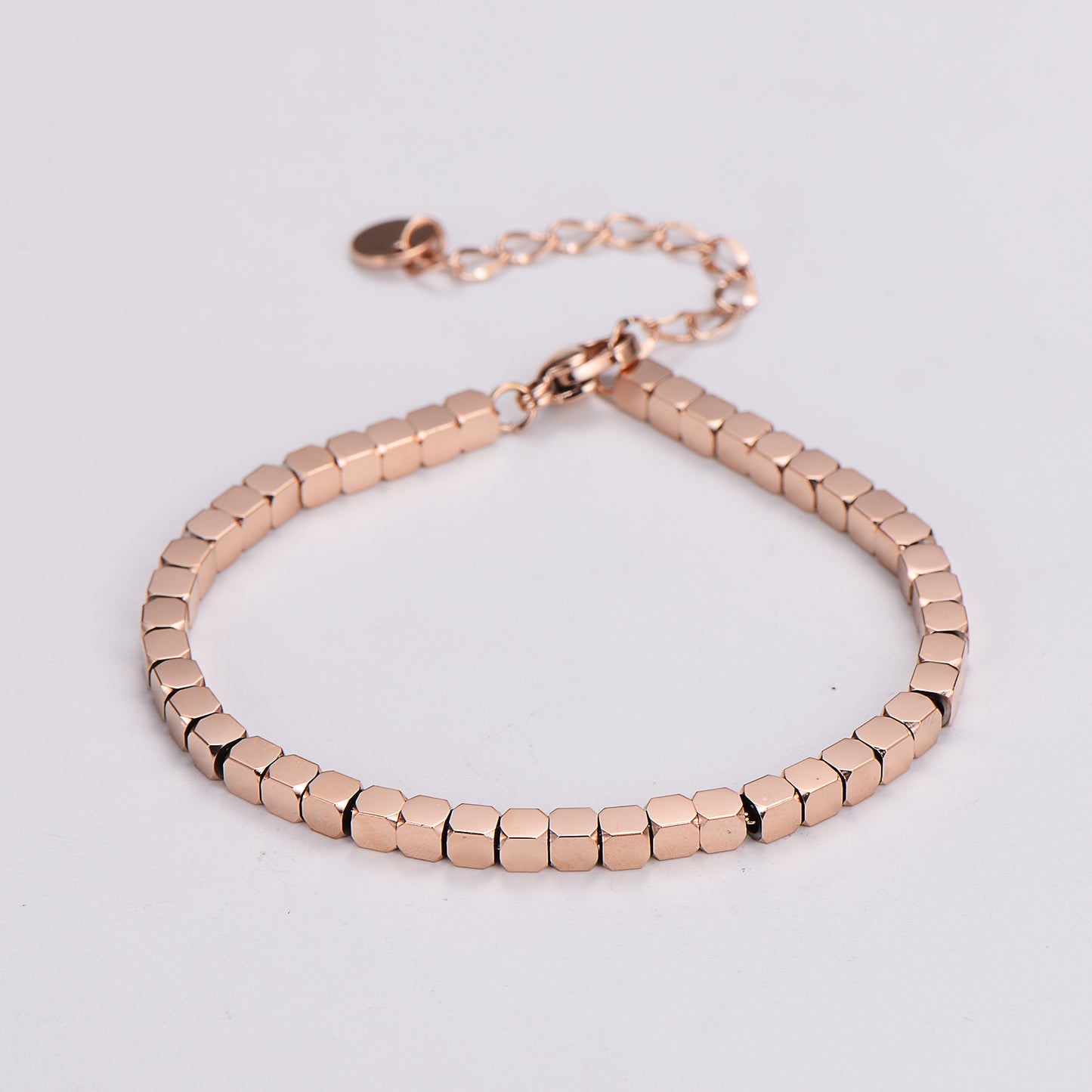 Elegant Luxurious Solid Color Stainless Steel Bracelets