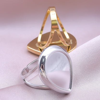 Wholesale Jewelry Simple Style Geometric 304 Stainless Steel 18K Gold Plated Irregular Open Rings