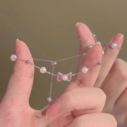 Retro Geometric Alloy Beaded Women's Bracelets