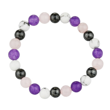 Casual Handmade Solid Color Artificial Gemstones Natural Stone Beaded Handmade Bracelets