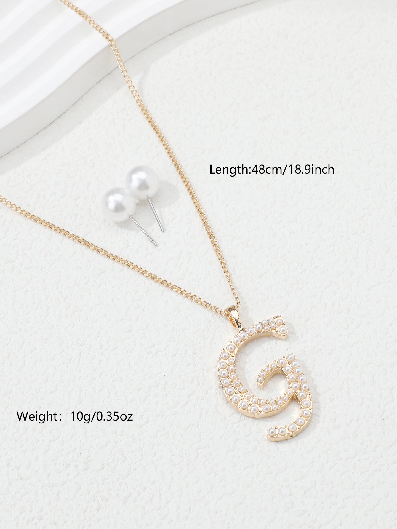 Simple Style Letter Heart Shape Snowflake Copper Plating Inlay Artificial Pearls Gold Plated Jewelry Set