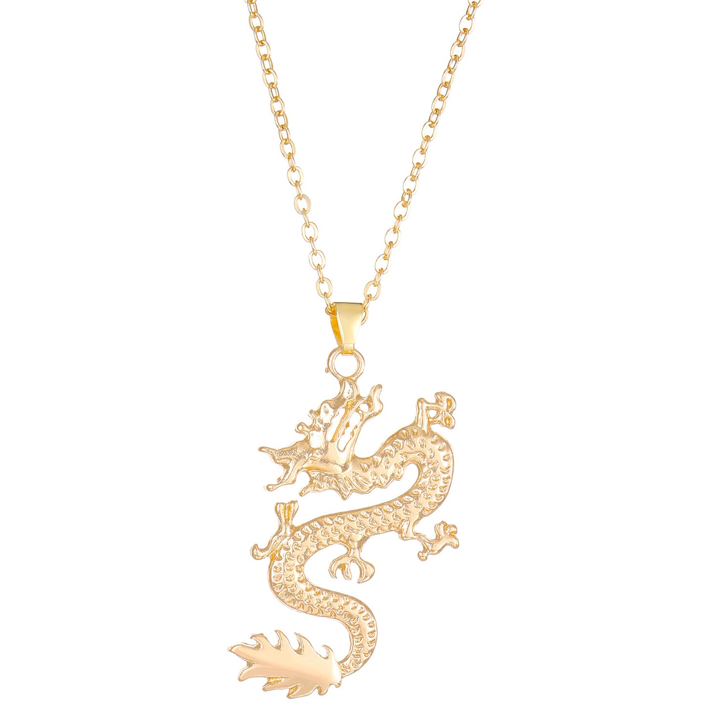 Chinoiserie Ethnic Style Animal Alloy Women's Pendant Necklace