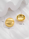 1 Pair Simple Style Geometric Copper Ear Studs