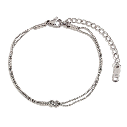 Simple Style Knot Stainless Steel Plating 18k Gold Plated Bracelets