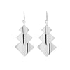 1 Pair IG Style Geometric Plating Inlay Copper Drop Earrings