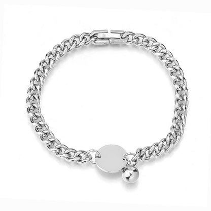 Simple Style Geometric Stainless Steel Bracelets