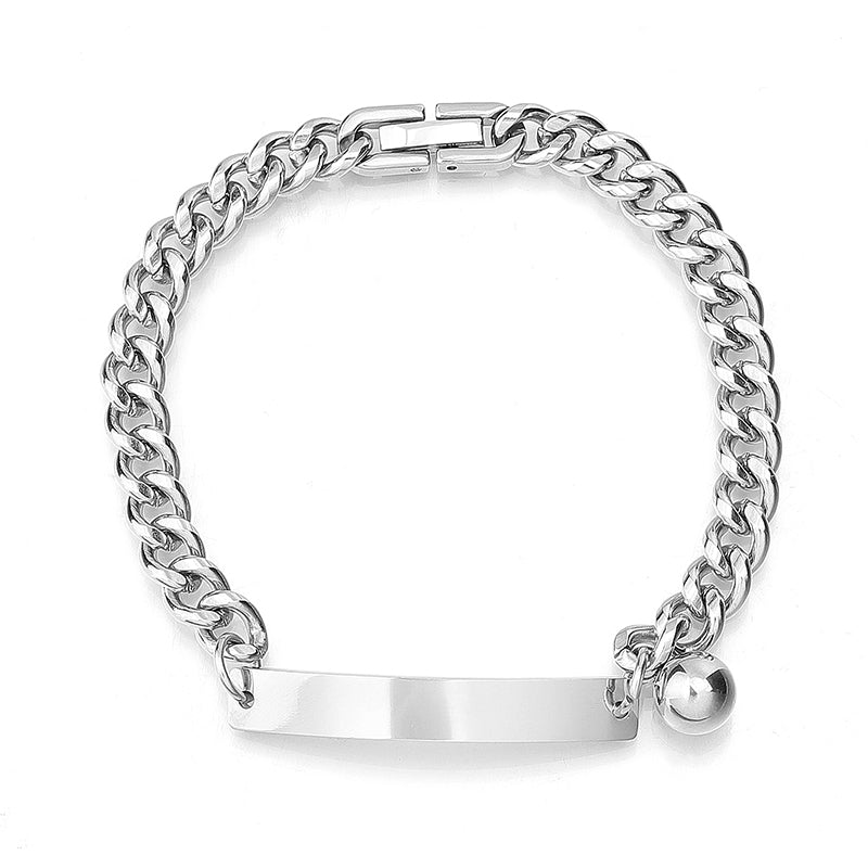 Simple Style Geometric Stainless Steel Bracelets